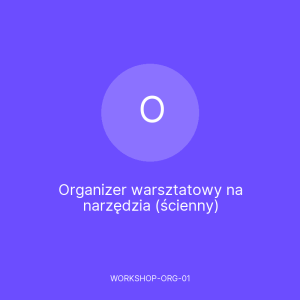 Organizer warsztatowy na narzędzia (ścienny)